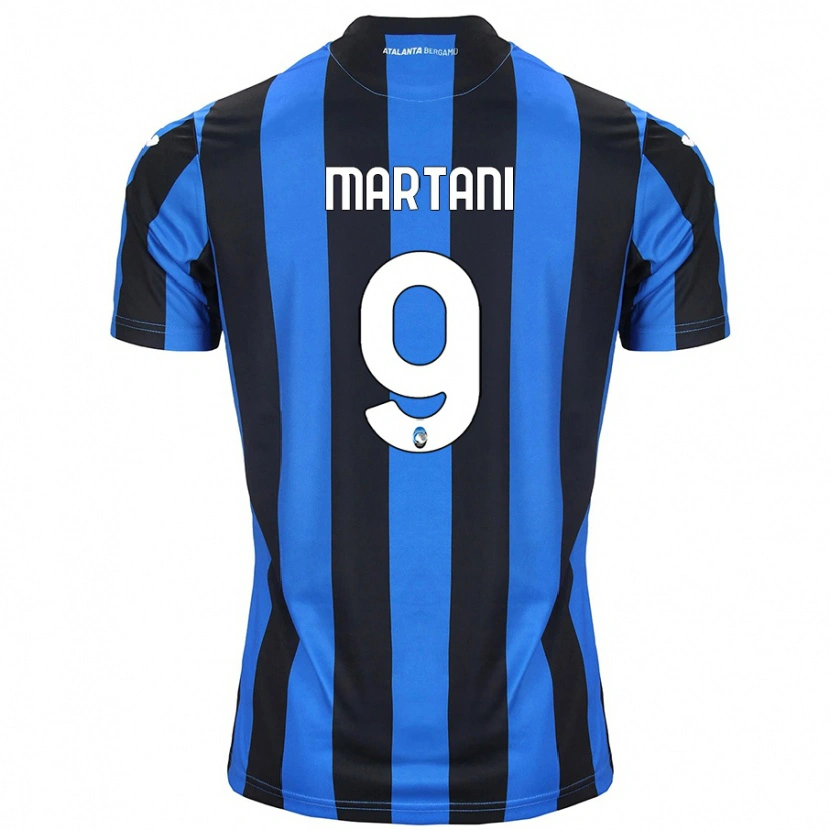 Danxen Kvinder Alice Martani #9 Blå Sort Hjemmebane Spillertrøjer 2024/25 Trøje T-Shirt