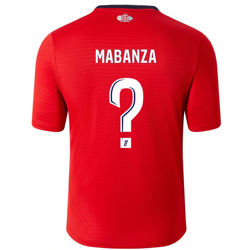 Danxen Kvinder Carmel Mabanza #0 Rød Hvid Hjemmebane Spillertrøjer 2024/25 Trøje T-Shirt