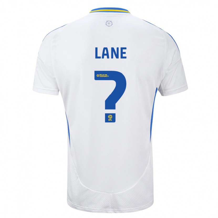 Danxen Kvinder Freddie Lane #0 Hvid Blå Hjemmebane Spillertrøjer 2024/25 Trøje T-Shirt