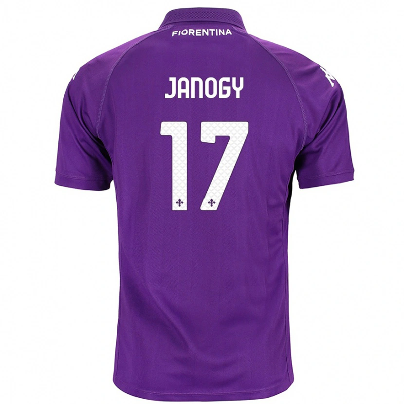 Danxen Kvinder Madelen Janogy #17 Lilla Hjemmebane Spillertrøjer 2024/25 Trøje T-Shirt