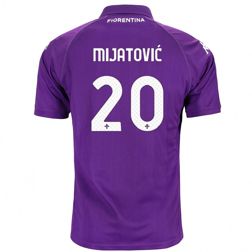 Danxen Kvinder Milica Mijatović #20 Lilla Hjemmebane Spillertrøjer 2024/25 Trøje T-Shirt