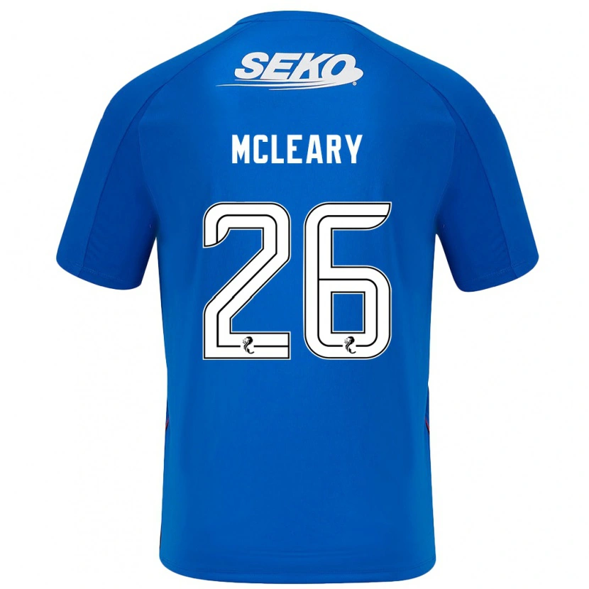 Danxen Kvinder Jodi Mcleary #26 Mørkeblå Hjemmebane Spillertrøjer 2024/25 Trøje T-Shirt