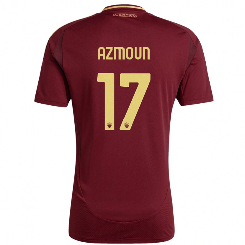 Danxen Kvinder Sardar Azmoun #17 Rød Brun Guld Hjemmebane Spillertrøjer 2024/25 Trøje T-Shirt