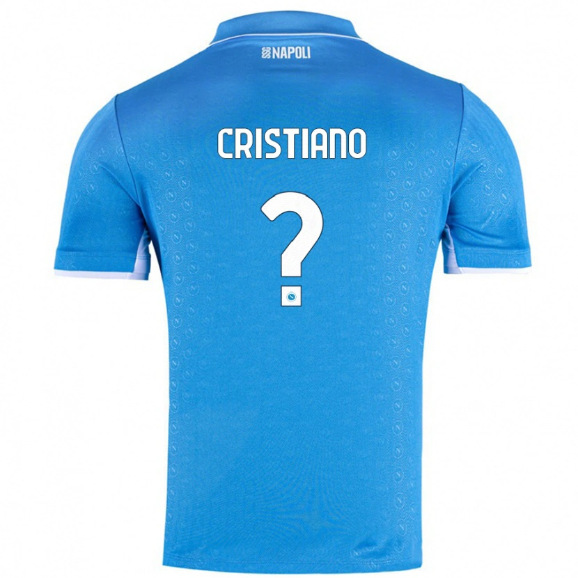Danxen Kvinder Carmine Cristiano #0 Himmelblå Hjemmebane Spillertrøjer 2024/25 Trøje T-Shirt