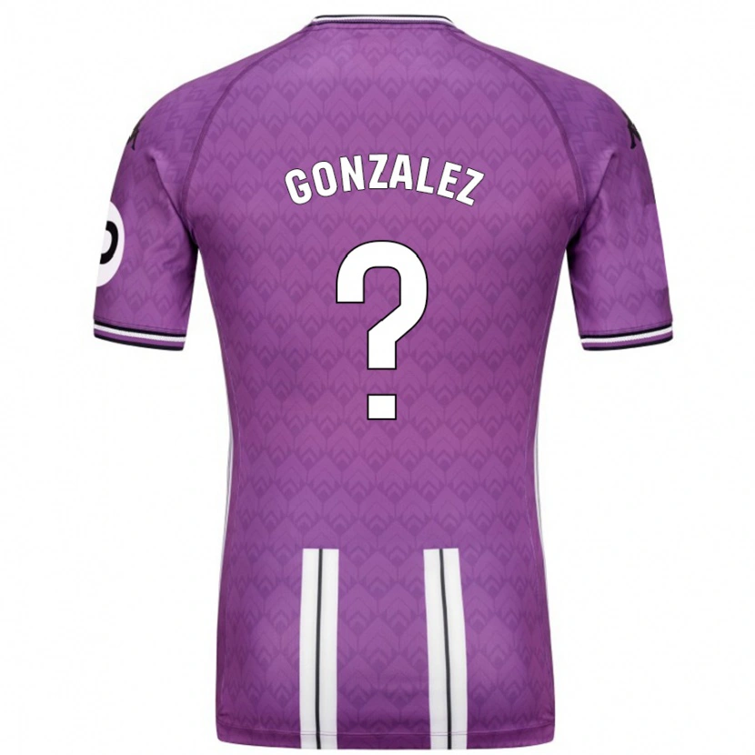 Danxen Kvinder Santi González #0 Lilla Hvid Hjemmebane Spillertrøjer 2024/25 Trøje T-Shirt