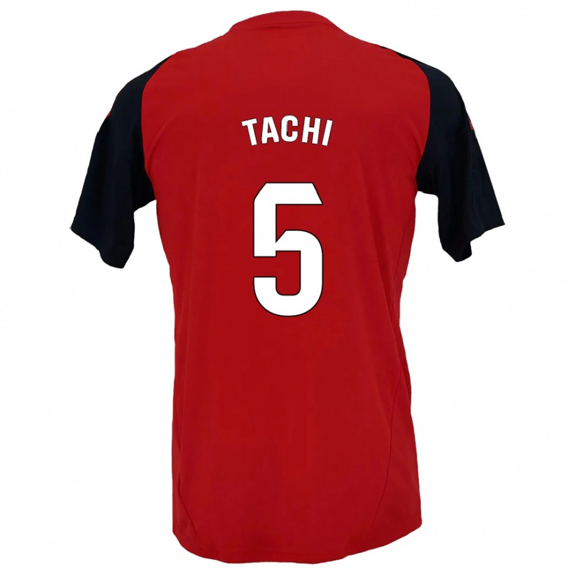Danxen Kvinder Tachi #5 Rød Sort Hjemmebane Spillertrøjer 2024/25 Trøje T-Shirt