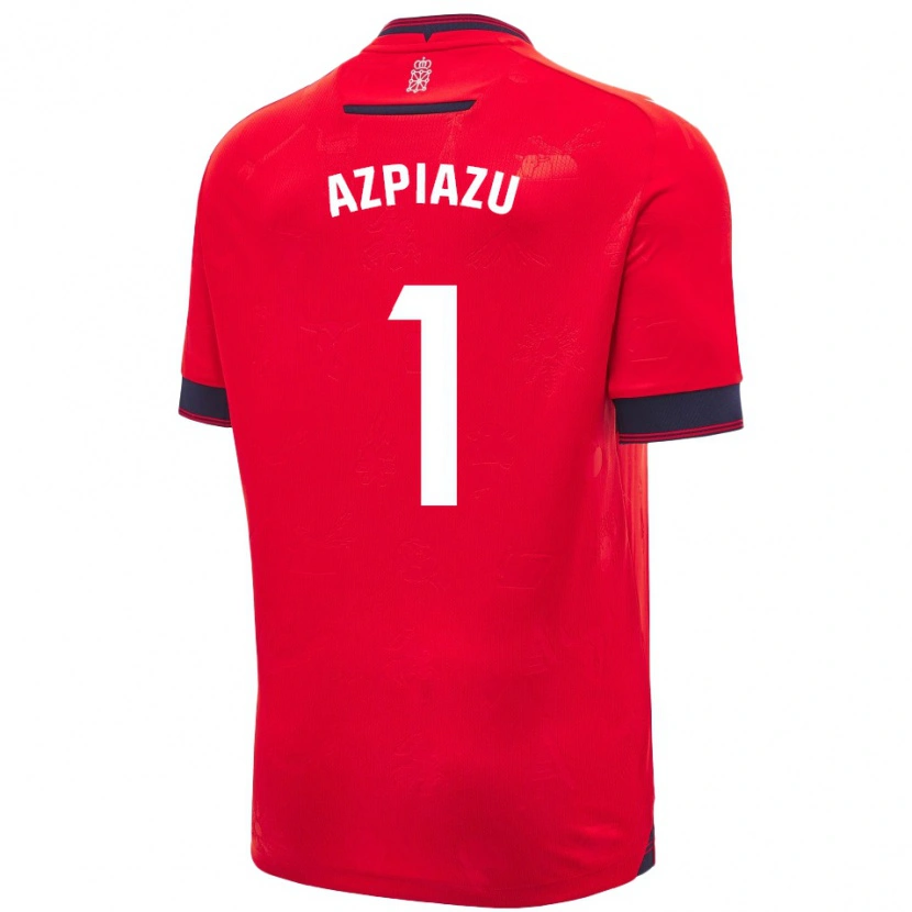 Danxen Kvinder Nahia Azpiazu Moreno #1 Rød Hvid Hjemmebane Spillertrøjer 2024/25 Trøje T-Shirt