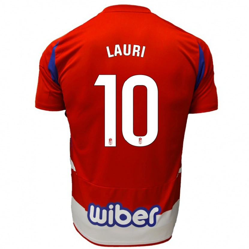 Danxen Kvinder Lauri #10 Rød Hvid Blå Hjemmebane Spillertrøjer 2024/25 Trøje T-Shirt
