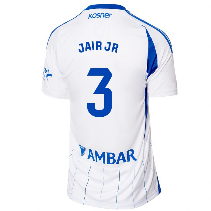 Danxen Kvinder Jair Amador #3 Rød Hvid Hjemmebane Spillertrøjer 2024/25 Trøje T-Shirt