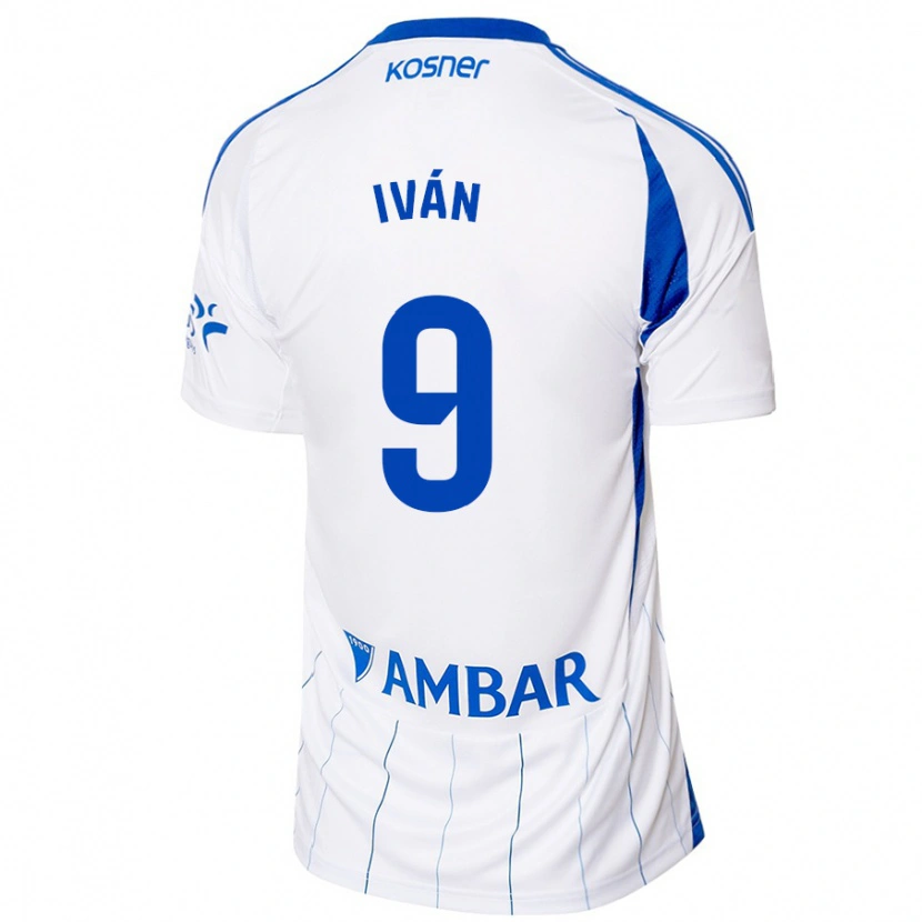 Danxen Kvinder Iván Azón #9 Rød Hvid Hjemmebane Spillertrøjer 2024/25 Trøje T-Shirt