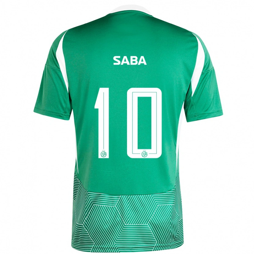 Danxen Kvinder Dia Saba #10 Grøn Hvid Hjemmebane Spillertrøjer 2024/25 Trøje T-Shirt
