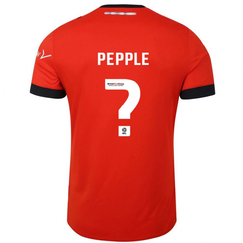Danxen Kvinder Aribim Pepple #0 Orange Sort Hjemmebane Spillertrøjer 2024/25 Trøje T-Shirt