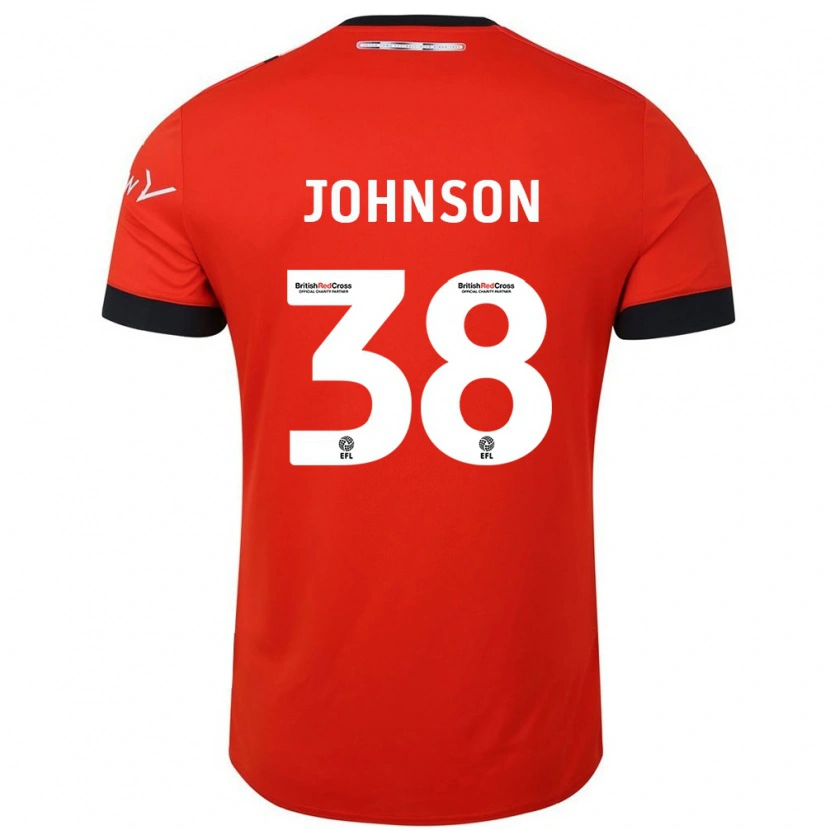 Danxen Kvinder Joe Johnson #38 Orange Sort Hjemmebane Spillertrøjer 2024/25 Trøje T-Shirt