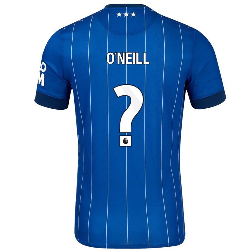 Danxen Kvinder Seth O'neill #0 Marineblå Hjemmebane Spillertrøjer 2024/25 Trøje T-Shirt