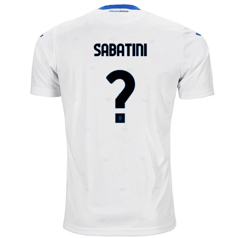 Danxen Kvinder Carlo Sabatini #0 Hvid Udebane Spillertrøjer 2024/25 Trøje T-Shirt