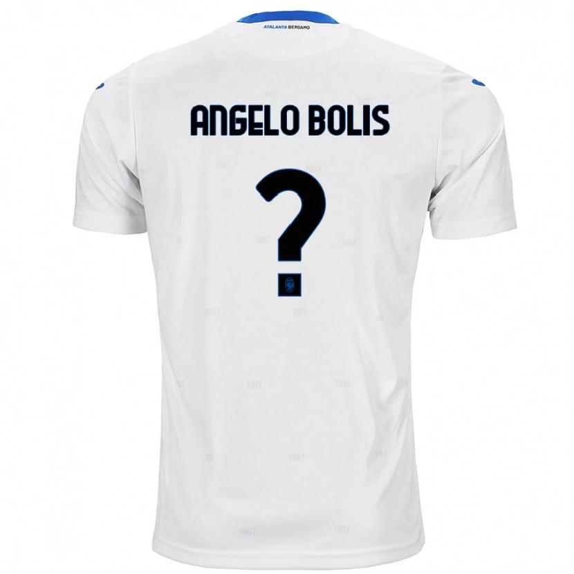 Danxen Kvinder Tommaso Angelo Bolis #0 Hvid Udebane Spillertrøjer 2024/25 Trøje T-Shirt