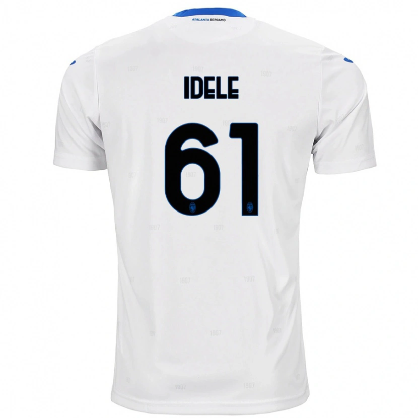Danxen Kvinder Javison Idele #61 Hvid Udebane Spillertrøjer 2024/25 Trøje T-Shirt
