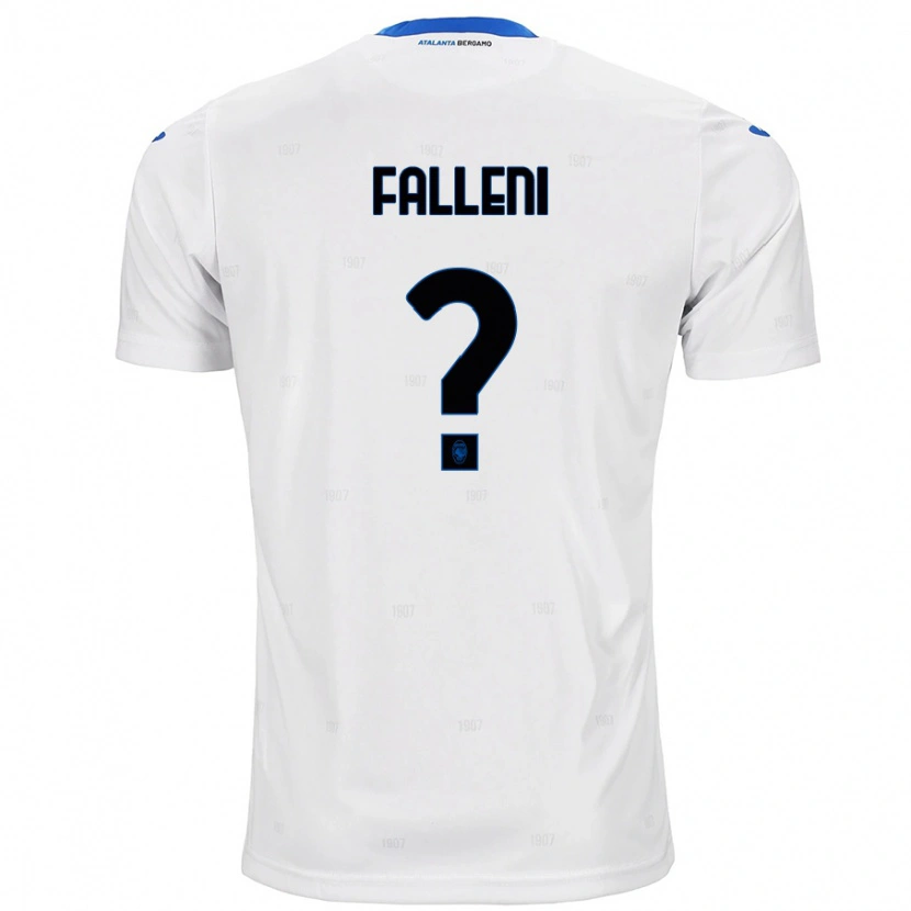 Danxen Kvinder Alessandro Falleni #0 Hvid Udebane Spillertrøjer 2024/25 Trøje T-Shirt