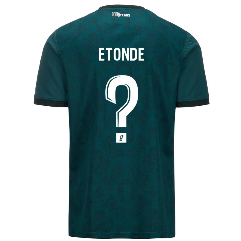 Danxen Kvinder Romaric Etonde #0 Mørkegrøn Udebane Spillertrøjer 2024/25 Trøje T-Shirt