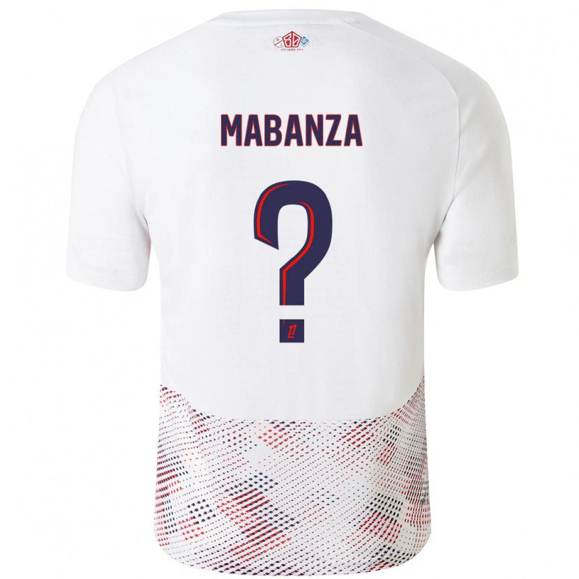 Danxen Kvinder Carmel Mabanza #0 Hvid Kongeblå Udebane Spillertrøjer 2024/25 Trøje T-Shirt