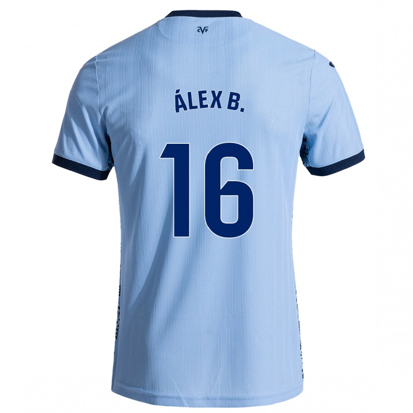 Danxen Kvinder Álex Baena #16 Himmelblå Udebane Spillertrøjer 2024/25 Trøje T-Shirt