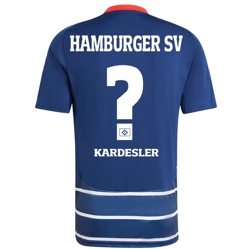 Danxen Kvinder Vildan Kardeşler #0 Mørkeblå Udebane Spillertrøjer 2024/25 Trøje T-Shirt