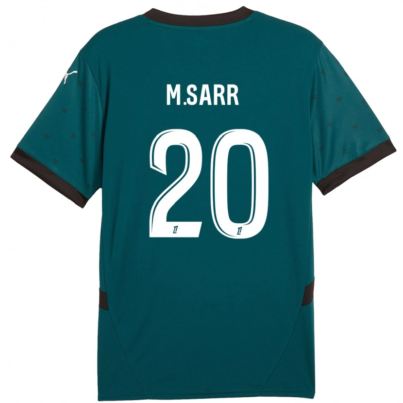 Danxen Kvinder Malang Sarr #20 Mørkegrøn Udebane Spillertrøjer 2024/25 Trøje T-Shirt