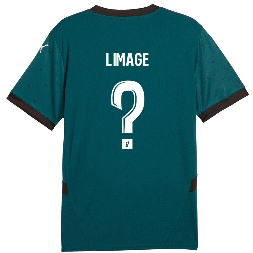 Danxen Kvinder Jennyfer Limage #0 Mørkegrøn Udebane Spillertrøjer 2024/25 Trøje T-Shirt