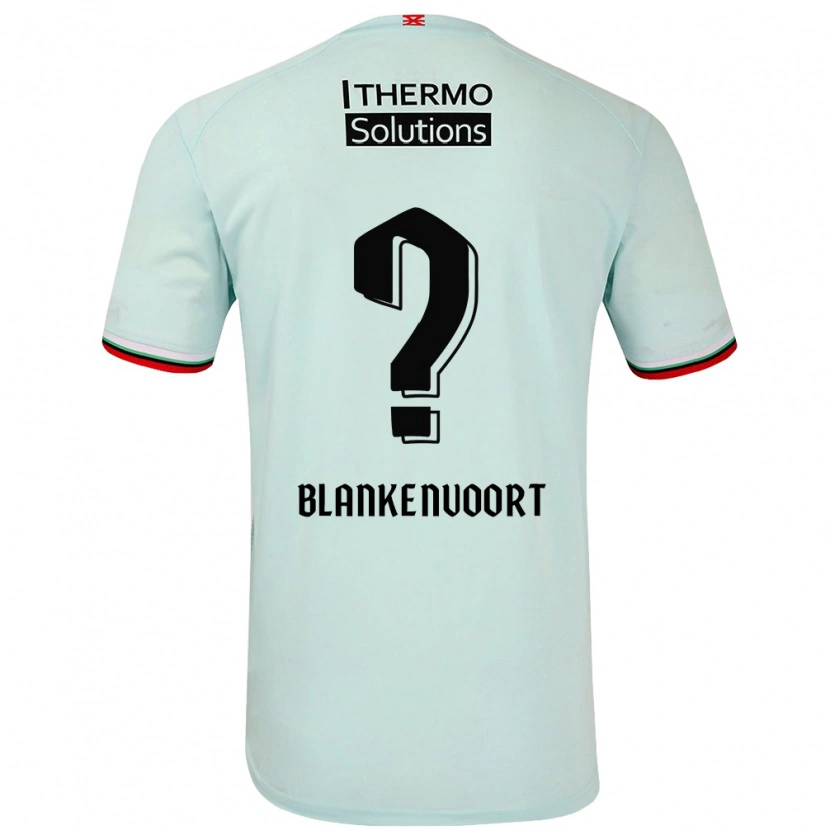 Danxen Kvinder Rens Blankenvoort #0 Lysegrøn Udebane Spillertrøjer 2024/25 Trøje T-Shirt