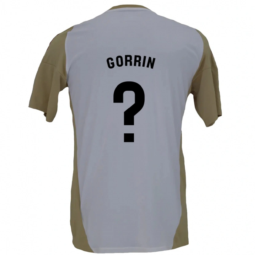 Danxen Kvinder Ale Gorrin #0 Brun Hvid Udebane Spillertrøjer 2024/25 Trøje T-Shirt