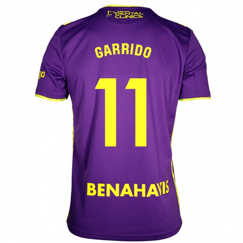 Danxen Kvinder Rafa Garrido #11 Lilla Gul Udebane Spillertrøjer 2024/25 Trøje T-Shirt