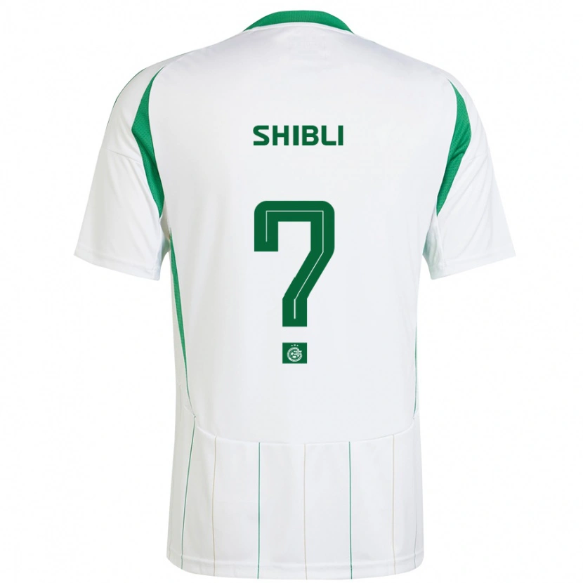 Danxen Kvinder Jad Shibli #0 Hvid Grøn Udebane Spillertrøjer 2024/25 Trøje T-Shirt