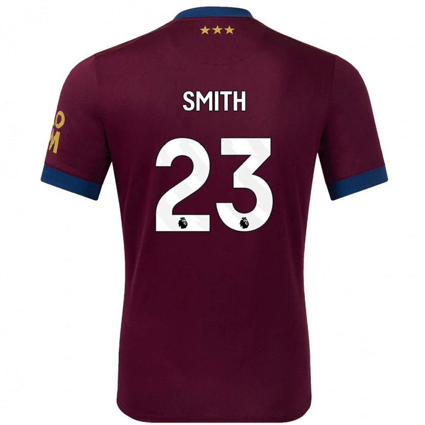 Danxen Kvinder Abbi Smith #23 Brun Udebane Spillertrøjer 2024/25 Trøje T-Shirt