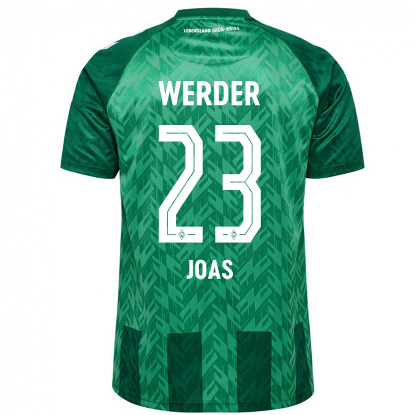 Danxen Børn Julius Joas #23 Grøn Hjemmebane Spillertrøjer 2024/25 Trøje T-Shirt