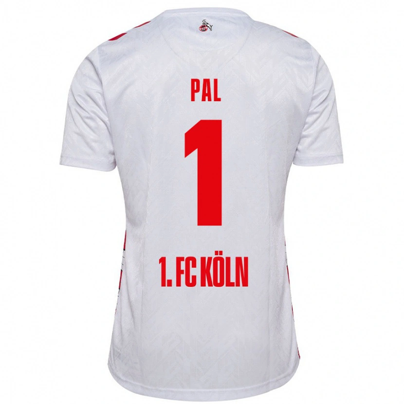 Danxen Børn Jasmin Pal #1 Hvid Rød Hjemmebane Spillertrøjer 2024/25 Trøje T-Shirt