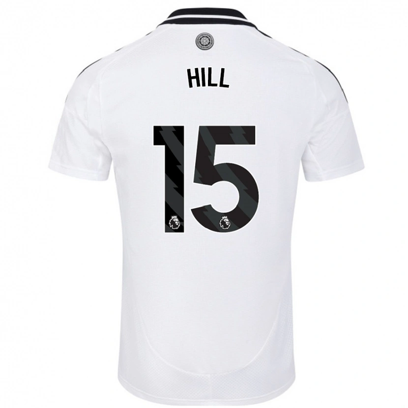Danxen Børn Anisha Hill #15 Hvid Hjemmebane Spillertrøjer 2024/25 Trøje T-Shirt