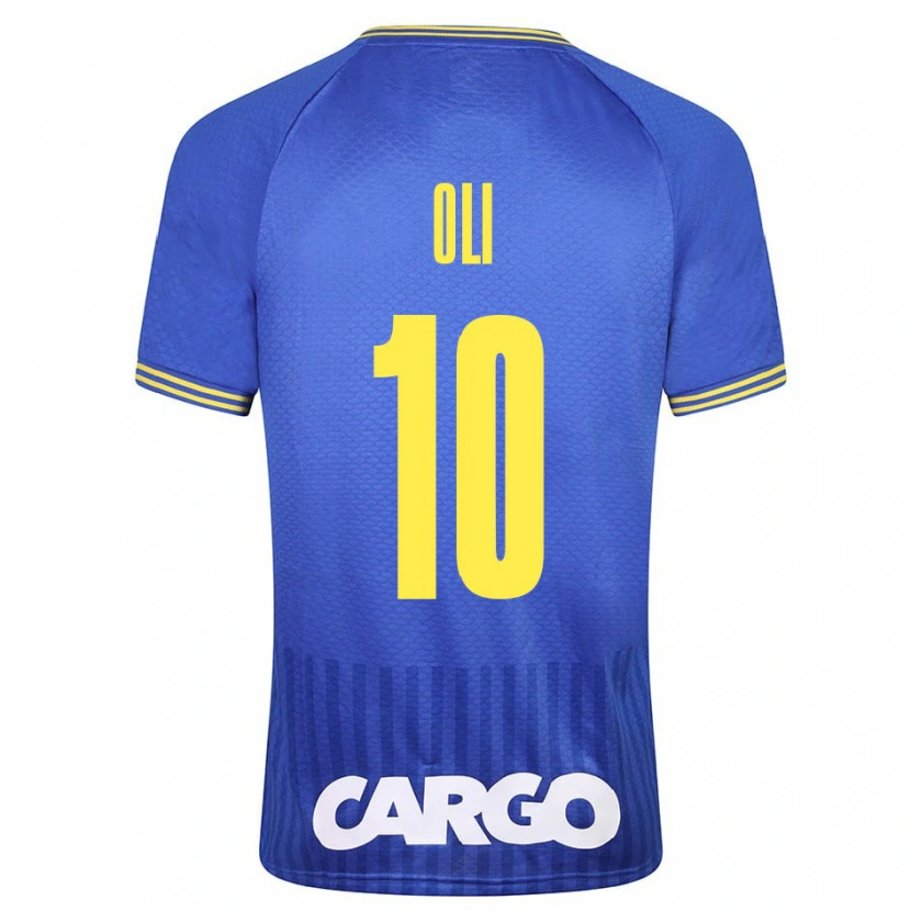 Danxen Børn Ido Oli #10 Hvid Udebane Spillertrøjer 2024/25 Trøje T-Shirt