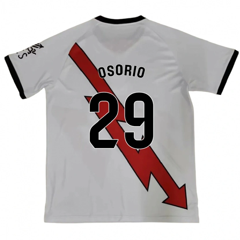 Danxen Børn Irene Osorio Bosqued #29 Rød Udebane Spillertrøjer 2024/25 Trøje T-Shirt