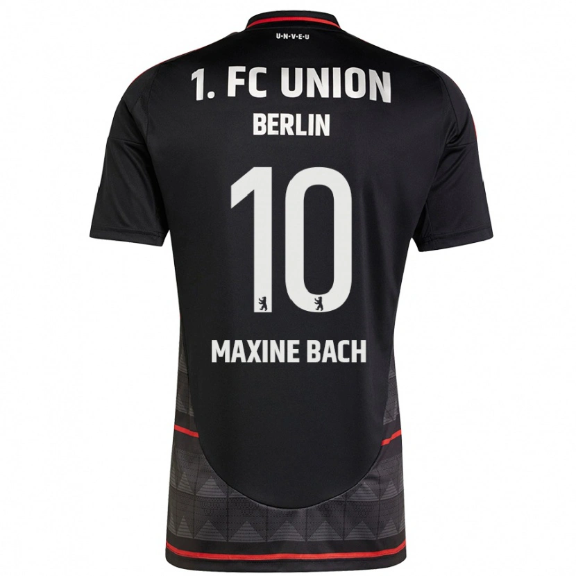 Danxen Børn Latoya Maxine Bach #10 Sort Udebane Spillertrøjer 2024/25 Trøje T-Shirt