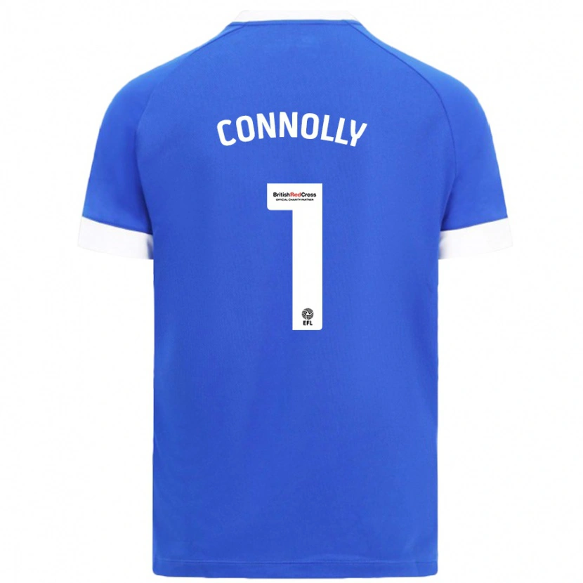 Danxen Mænd Daisy Connolly #1 Himmelblå Hjemmebane Spillertrøjer 2024/25 Trøje T-Shirt