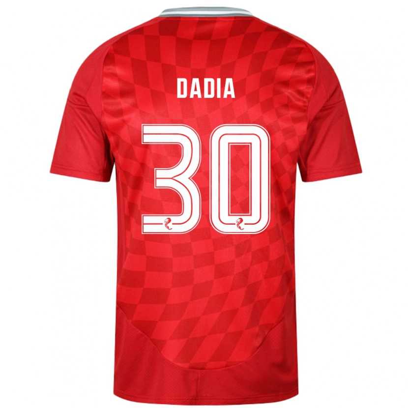 Danxen Mænd Or Dadia #30 Rød Hjemmebane Spillertrøjer 2024/25 Trøje T-Shirt