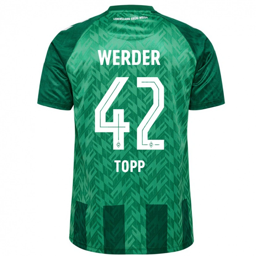 Danxen Mænd Keke Topp #42 Grøn Hjemmebane Spillertrøjer 2024/25 Trøje T-Shirt