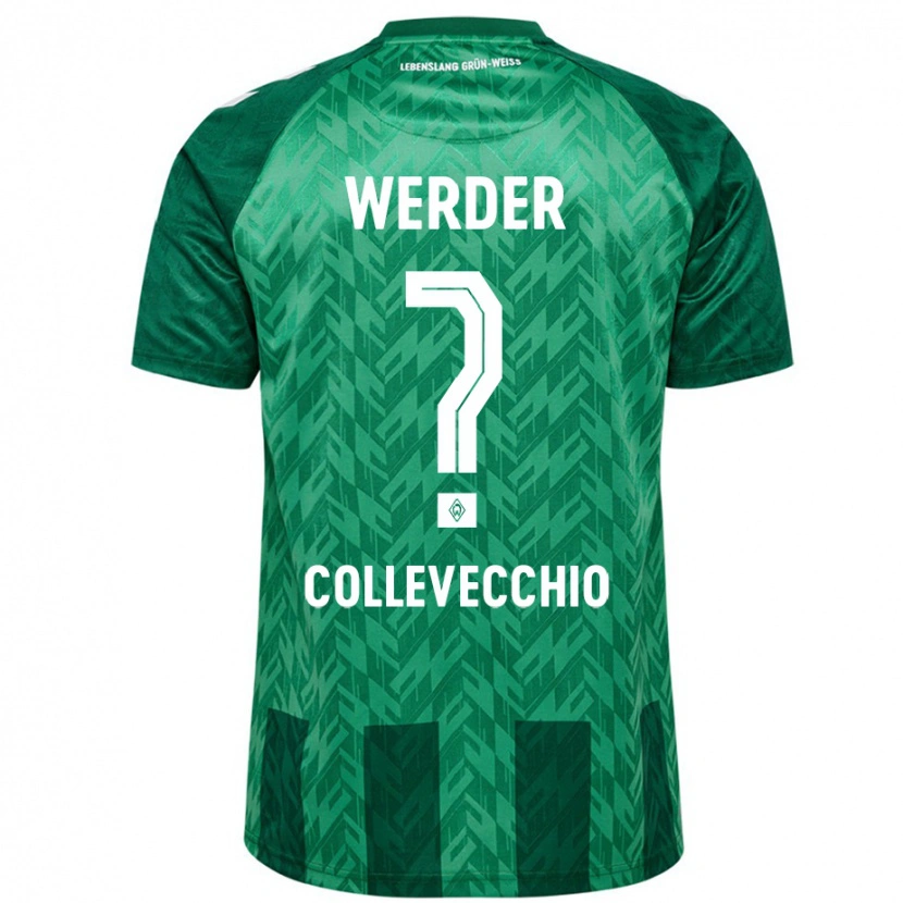 Danxen Mænd Tomás Collevecchio #0 Grøn Hjemmebane Spillertrøjer 2024/25 Trøje T-Shirt