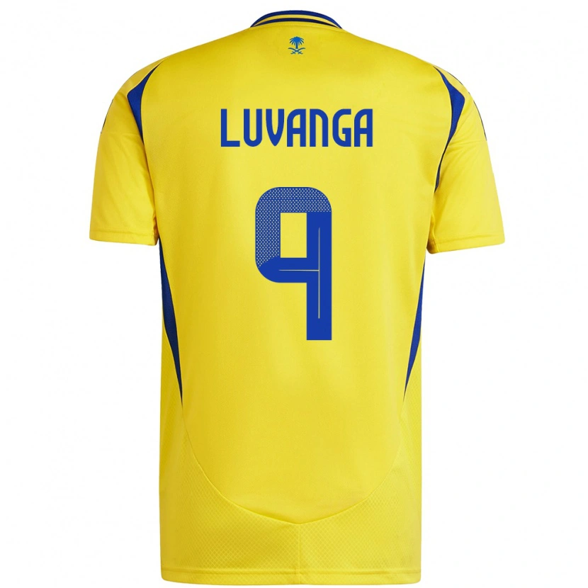 Danxen Mænd Clara Luvanga #9 Gul Blå Hjemmebane Spillertrøjer 2024/25 Trøje T-Shirt