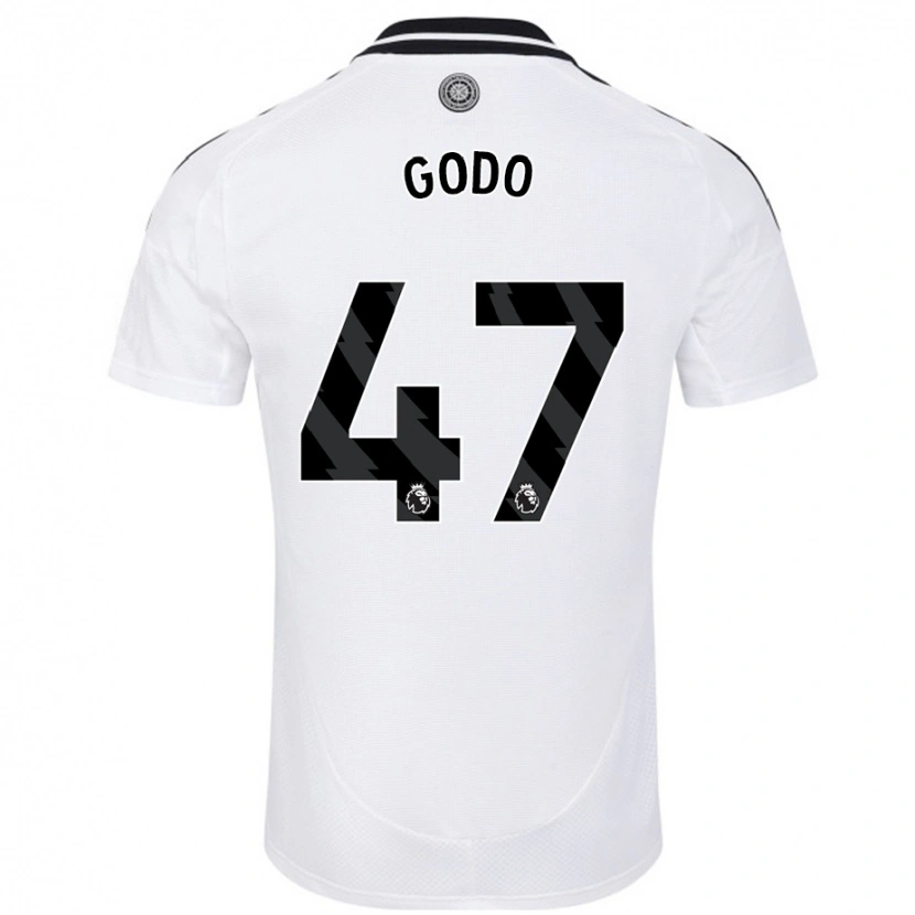 Danxen Mænd Martial Godo #47 Hvid Hjemmebane Spillertrøjer 2024/25 Trøje T-Shirt