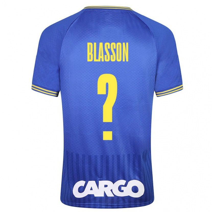Danxen Mænd Ariel Blasson #0 Hvid Udebane Spillertrøjer 2024/25 Trøje T-Shirt