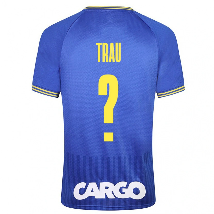 Danxen Mænd Idan Trau #0 Hvid Udebane Spillertrøjer 2024/25 Trøje T-Shirt