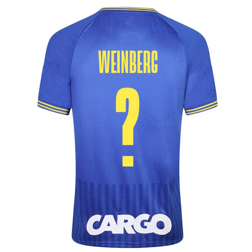 Danxen Mænd Idan Weinberg #0 Hvid Udebane Spillertrøjer 2024/25 Trøje T-Shirt
