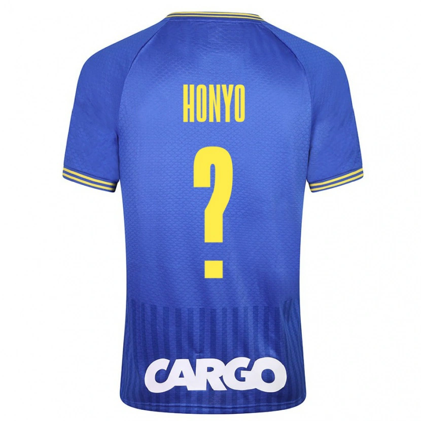 Danxen Mænd Yoav Honyo #0 Hvid Udebane Spillertrøjer 2024/25 Trøje T-Shirt
