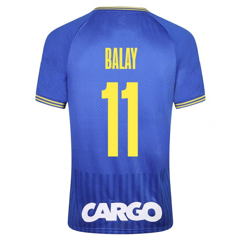 Danxen Mænd Yehuda Balay #11 Hvid Udebane Spillertrøjer 2024/25 Trøje T-Shirt